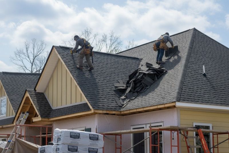 Damaged Roof Replacement in Boston, MA