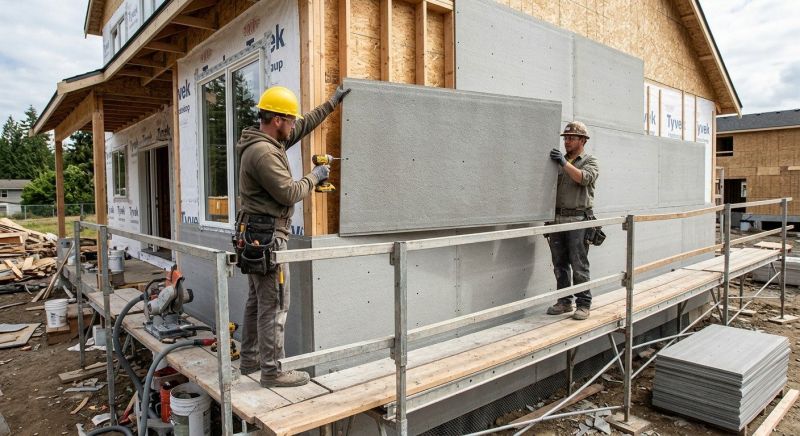 Fiberboard Siding Installation in Boston, MA