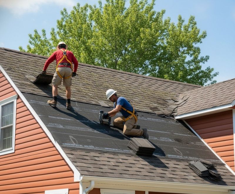 Leaky Roof Replacement in Fredericksburg, VA