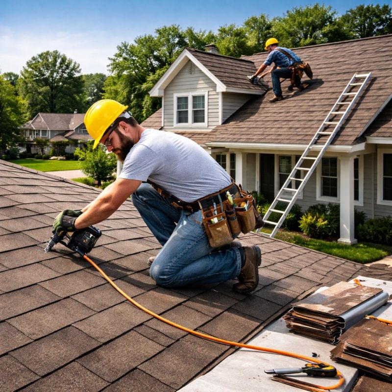 Roof Shingles Installation in Nashua, NH